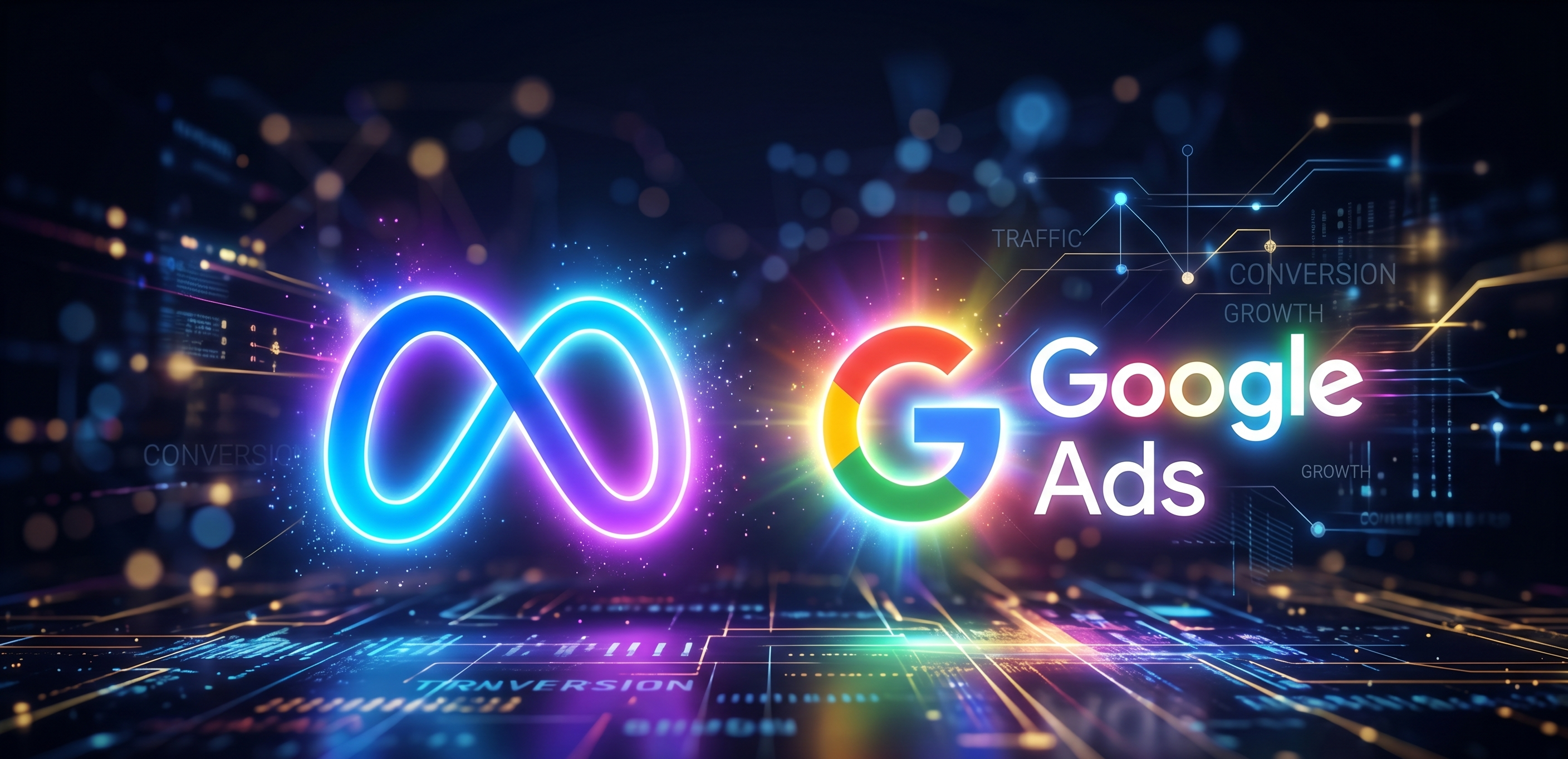 Google and Meta Ads growth campaign creative for lead generation by NMS Techsavants