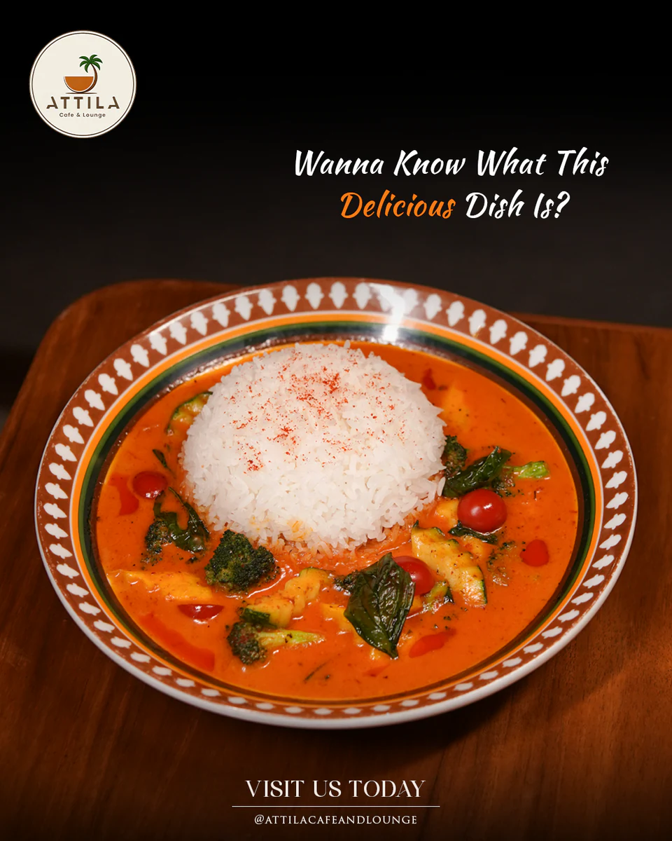 Restaurant social media creative design for Thai curry campaign by NMS Techsavants